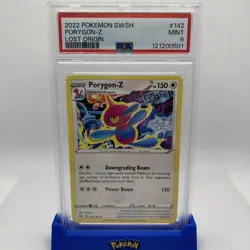 Porygon-Z 142/196 Rare | Lost Origin | Pokemon Card PSA 9 - Population 1! 🔥 - Image 1