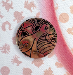 Gold Dragonite ✨1c Start✨ Holo Pokemon Trading Card Game Coin x Token 💠 - Image 1