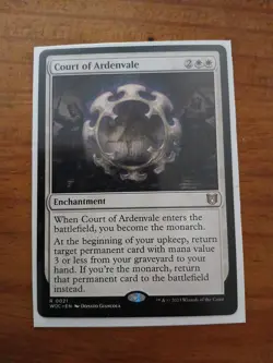 MTG Magic The Gathering Court Of Ardenvale NM - Image 1
