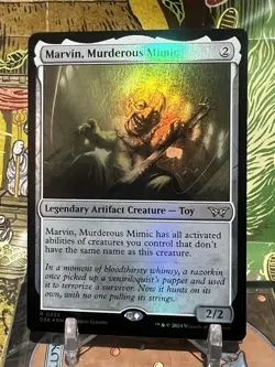 MTG | Marvin, Murderous Mimic [Duskmourn: House of Horror] ✨ FOIL✨ - Image 1