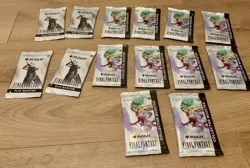 Magic the Gathering: Final Fantasy - Booster Pack Mix - Factory Sealed - Image 1