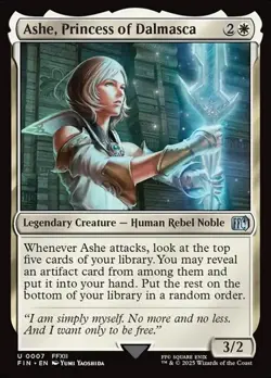 1x Ashe, Princess of Dalmasca NM Eng MTG - Final Fantasy - Image 1