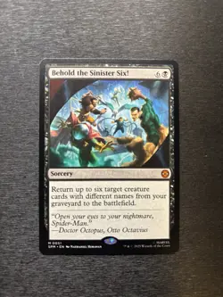 Magic the Gathering Marvel's Spider-Man Behold the Sinister Six! M 0051 Standard - Image 1
