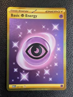 Basic Psychic Energy - 207/165 Scarlet & Violet 151 (Pokemon) Golden Hyper Rare - Image 1