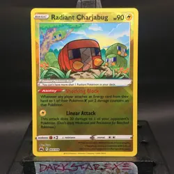 (FreeShipOvr$4)NM Radiant Charjabug 051/159 Holo Rare Crown Zenith Pokemon - Image 1
