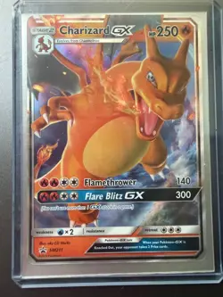 2019 Pokemon Hidden Fates Charizard GX SM211 Black Star Promo MINT - Image 1