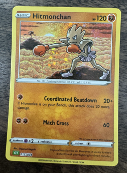 🥊 Hitmonchan CLV 012/034 🥊 - Pokemon TCG Classic Collection - NM Pack Fresh - Image 1