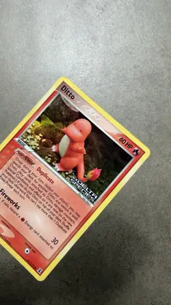 DITTO (CHARMANDER) 61/113 - POKEMON EX DELTA SPECIES ENG 2007 EX STAMPED HOLO - Image 3