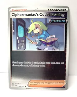 Pokemon TCG - Ciphermaniac's Codebreaking - 145/162 - Rev Holo -Temporal Forces - Image 1