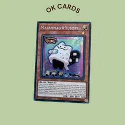 DOOD-EN024 Marshmao☆Yummy Secret Rare 1st Edition YuGiOh Card - Image 1