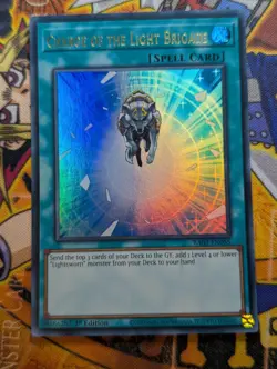 Charge of the Light Brigade RA02-EN055 Ultra Rare 1st Edition YuGiOh TCG Card - Image 1