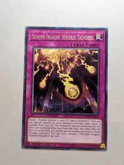 Thunder Dragons' Hundred Thunders - SOFU-EN072 - Rare 1st Edition Yugioh NM - Image 1