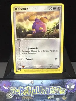 Pokemon Card Whismur 019 Nintendo Black Star Promo Non Holo Near Mint - Image 1