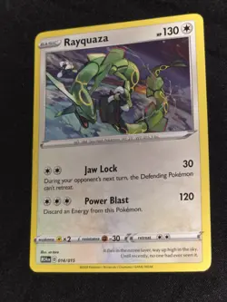 Rayquaza 014/015 New 2025 McDonalds Happy Meal Pokemon Card NM - Image 1