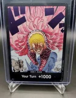 ONE PIECE DON Card Donquixote Doflamingo OP10 English Royal Blood MINT SHIP ASAP - Image 1