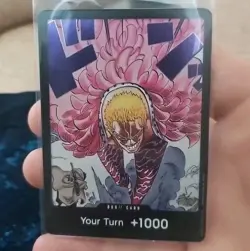 ONE PIECE DON Card Donquixote Doflamingo OP10 English Royal Blood MINT SHIP ASAP - Image 2