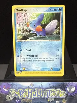 Pokemon Card Mudkip 018 Nintendo Black Star Promo Non Holo Near Mint - Image 1
