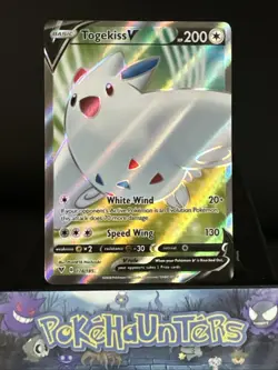 Pokemon Card Togekiss V 178/185 Vivid Voltage Full Art Near Mint - Image 1