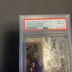 Dragon Ball Card Energy Marker PSA10 #E01-10 - Image 3