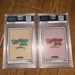Dragon Ball Itajaga Bulma PSA10 2-card set - Image 2