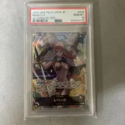 One Piece Card PSA10 Rebecca - Image 1