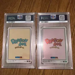 Dragon Ball Bulma Card Itajaga PSA10 2 Card Set - Image 2