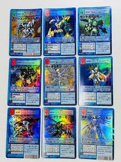 Digimon Card Old Card 9-Card Set - Image 1