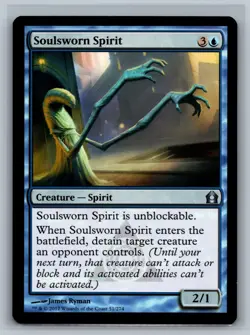 Magic The Gathering Return to Ravnica Soulsworn Spirit #51/274 MTG TCG CCG - Image 1