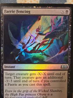 Faerie Fencing FOIL (90/515) Wilds of Eldraine MTG Magic - Image 2