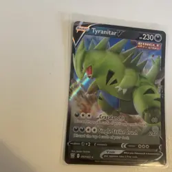Pokemon Card Tyranitar V 097/163 Battle Styles Half Art Ultra Rare NM - Image 3