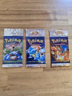 pokemon 1999 base set booster pack Long Stem - Image 1