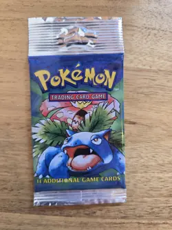 pokemon 1999 base set booster pack Long Stem - Image 3