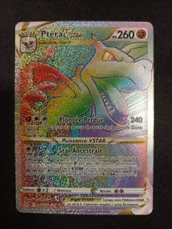 Carte Pokemon Ptera Vstar 199/196 Origine Perdue - Image 1