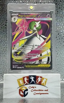 Mega Gardevoir ex 159/132 Full Art Pokemon Mega Evolution NM/Mint Pack Fresh - Image 1