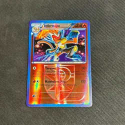 Pokemon Card Infernape Plasma Storm Reverse Holo Rare 17/135 LP - Image 1