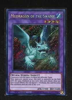 Mudragon of the Swamp - RA01-EN028 - Secret Rare - 1st Edition - Yugioh - Image 1