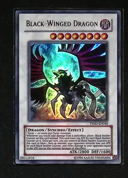 LP Black-Winged Dragon - TSHD-EN040 - Ultra Rare - Yugioh - Image 1