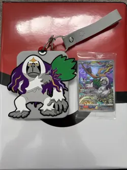 Pokemon Oranguru Chinese Eevee Blind Box Card And Keychain Sealed - Image 1