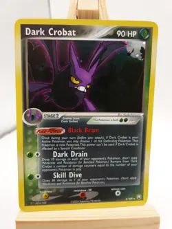 Pokemon Holo Rare Card : Dark Crobat 3/109 ( Ex Team Rockets Returns) - Image 1