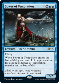 Sower of Temptation (Secret Lair) FOIL Promo NM Blue Rare MAGIC CARD ABUGames - Image 1