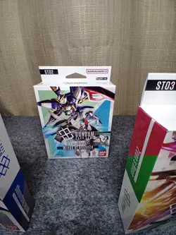 GUNDAM TCG CARD GAME: SEALED STARTER DECKS(ST01 ST02 ST03 ST04)*WITH BONUS PROMO - Image 3