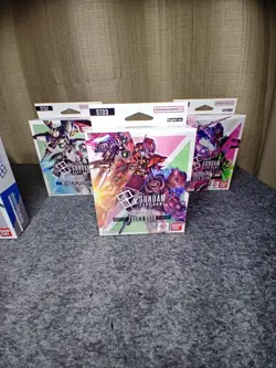 GUNDAM TCG CARD GAME: SEALED STARTER DECKS(ST01 ST02 ST03 ST04)*WITH BONUS PROMO - Image 4