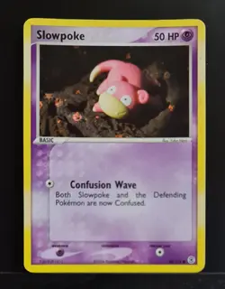 Pokemon Card - Slowpoke EX FireRed & LeafGreen 80/112 Reverse HOLO LP - Image 1
