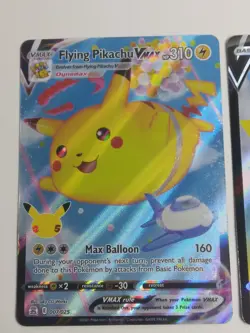 Flying Pikachu Vmax & Surfing Pikachu V Card Set Pokemon TCG Celebrations NM - Image 3