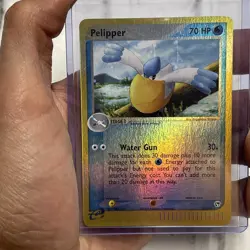 Pokemon Pelipper 50/100 Reverse Holo Pokemon TCG Card Sandstorm NM Vintage Card - Image 1