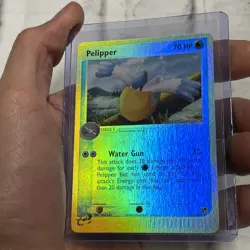 Pokemon Pelipper 50/100 Reverse Holo Pokemon TCG Card Sandstorm NM Vintage Card - Image 2