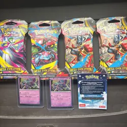 Mega Evolution Sleeved Booster Packs Seal Pokemon Lot x 16 + Promos & Code Card - Image 1