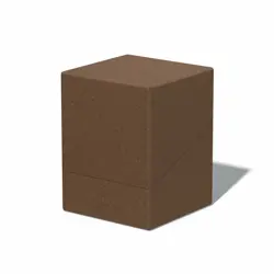 Ultimate Guard Boulder 100+ Return To Earth Brown Deck Case New Card Box mtg ccg - Image 3
