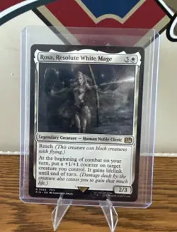 Rosa, Resolute White Mage Final Fantasy Non Foil FIN 0555 Rare - Image 1