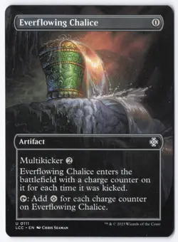 Everflowing Chalice (Borderless) U Commander: The Lost Caverns of Ixalan 111 NM - Image 1